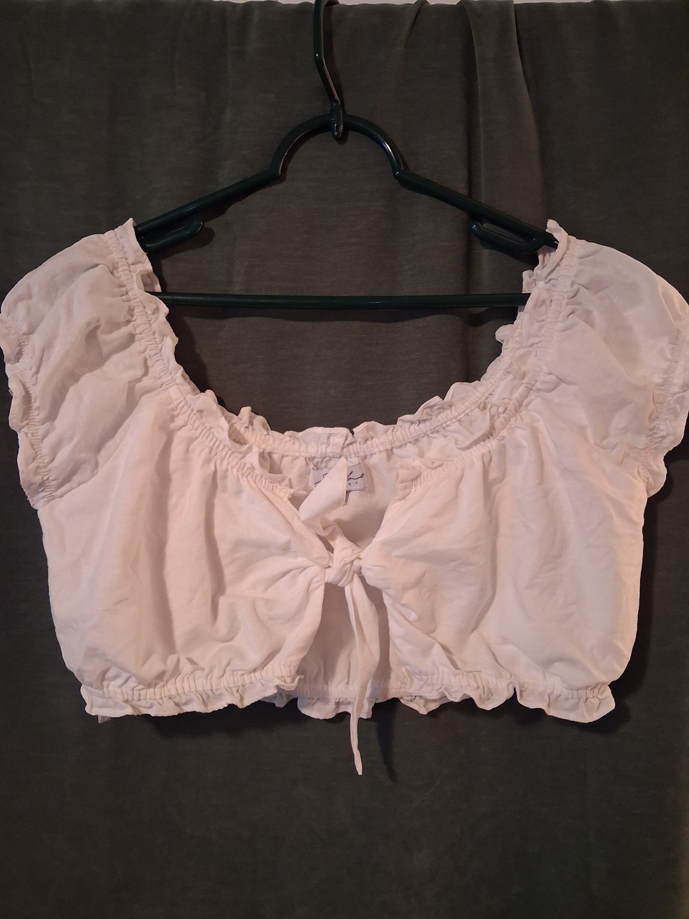 Sabo Skirt White Off Shoulder Crop Top